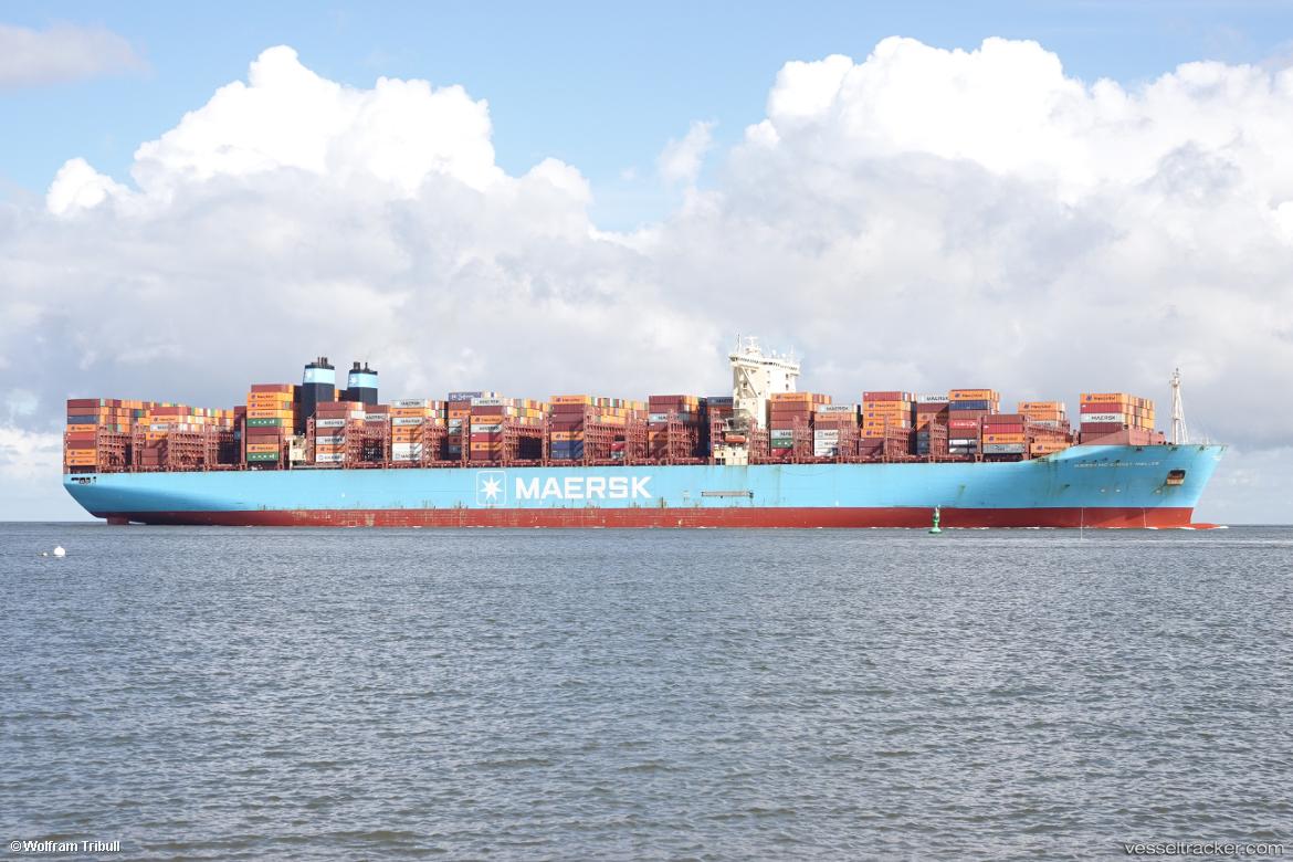 MÆRSK MC-KINNEY MØLLER (9619907) - Cuxhaven/Altenbruch 05/09/2025 - © Copyright Wolfram Tribull