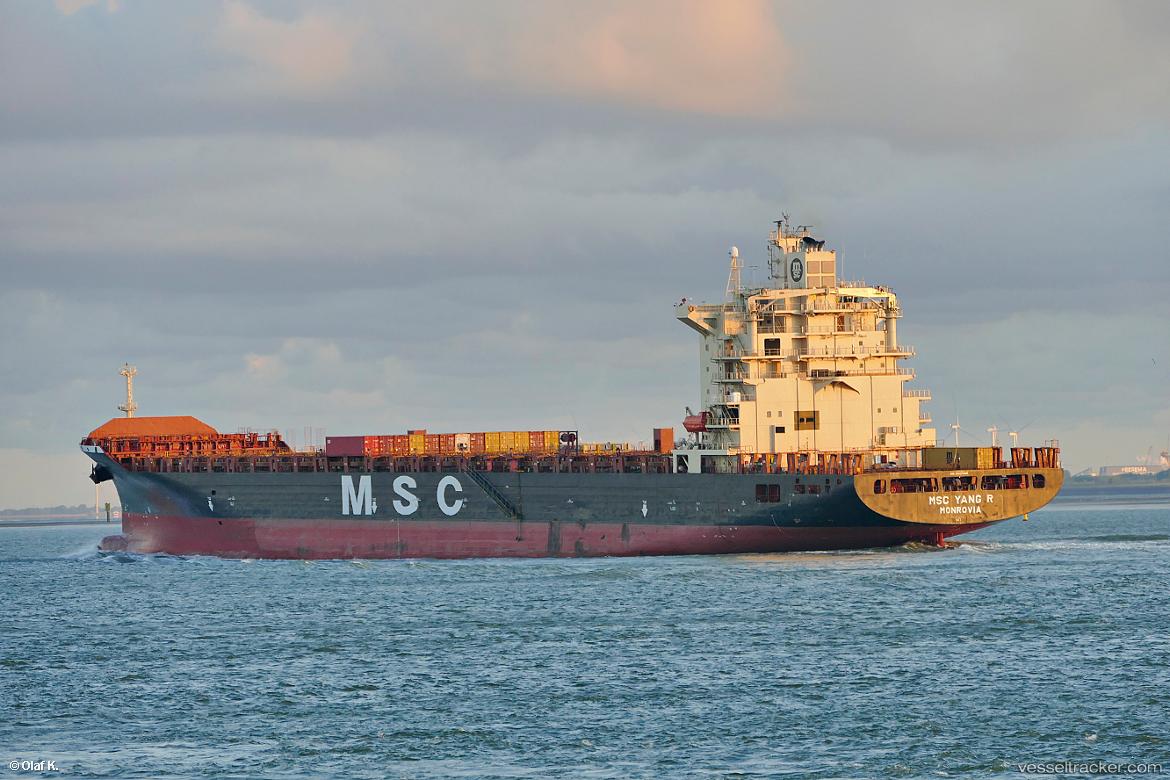 MSC YANG R Vessel photos for schiff - vesseltracker.com